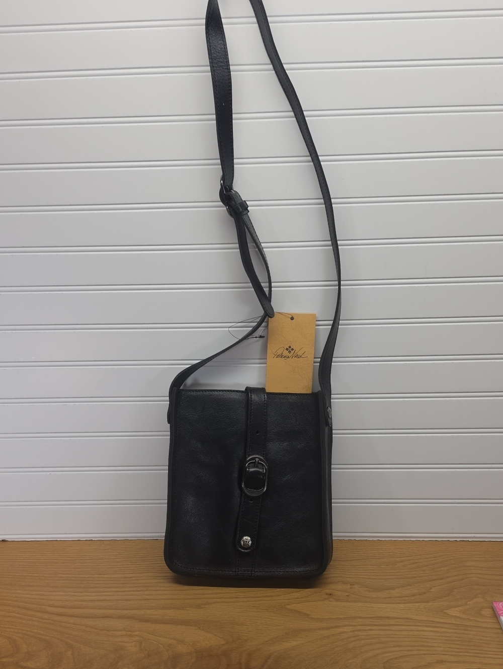 Patricia Nash Heritage Collection Leather Crossbody Bag With Dust Bag NWT